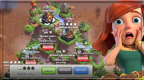 Clan Capital Raids Sneak Peek 4 Clash Of Clans Update Youtube