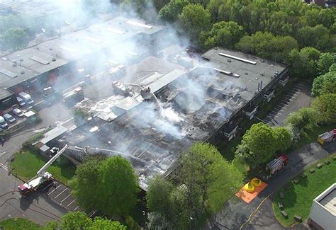 Firefighters Tackle Industrial Estate Blaze