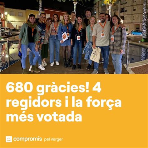 Compromis El Verger Wins The Elections Lamarinaalta