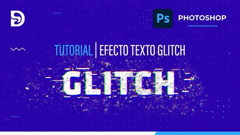 ⚡️como Hacer El Efecto Texto Glitch Tutorial Photoshop 📷 Youtube