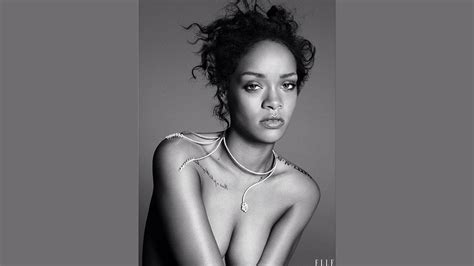 El Topless De Rihanna Para Elle Infobae