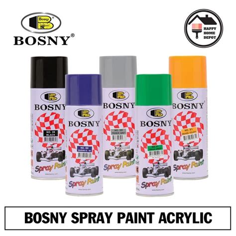 BOSNY SPRAY PAINT ACRYLIC Lazada PH