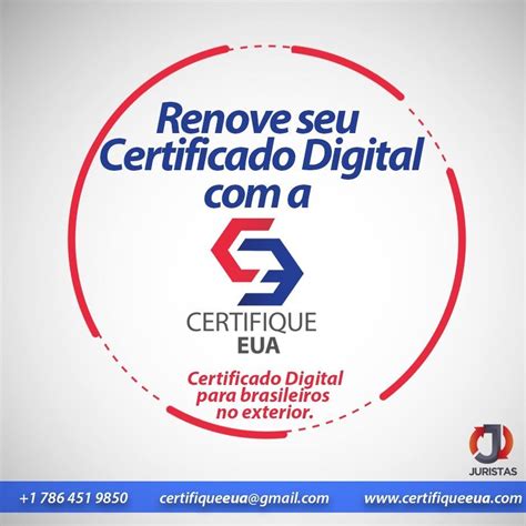 Renove Seu Certificado Digital Certifique CANADA