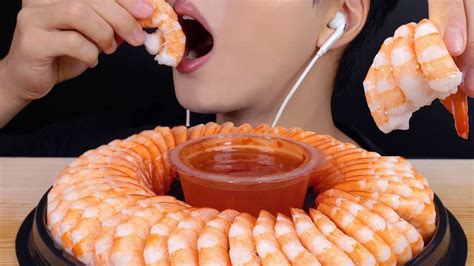 Asmr Shrimp Cocktail Mukbang No Talking Real Sound Eating