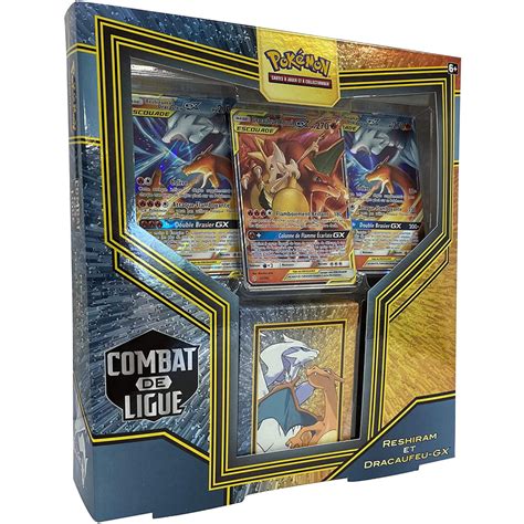 Deck Deck Combat de Ligue Reshiram et Dracaufeu GX Pokémon UltraJeux