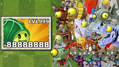 Zoybean Pod Level 99999 Vs ALL ZOMBOSS In Plants Vs Zombies 2 YouTube