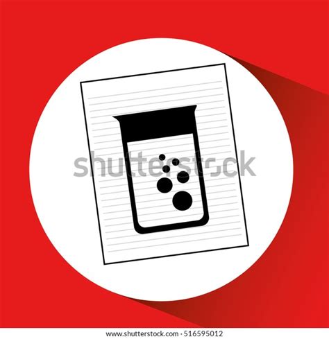 Research Chemical Laboratory Container Icon Vector Stock Vector