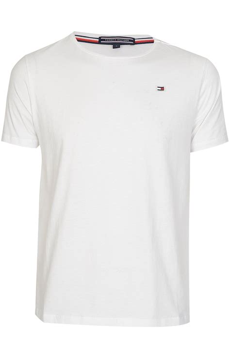 Tommy Hilfiger Flag Logo Tshirt White