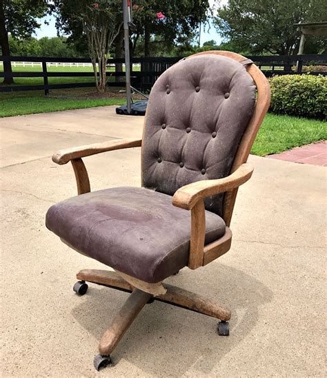 Beautiful Diy Office Chair Makeover Before And After With Steps