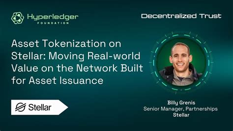 Asset Tokenization On Stellar Moving Real World Value On The Network