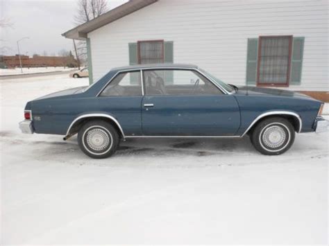 Find Used 1979 Chevrolet Malibu Classic Coupe 2 Door 33l In Warren