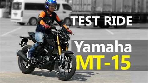 VLOG Test Ride Yamaha MT15 TMCBLOG YouTube