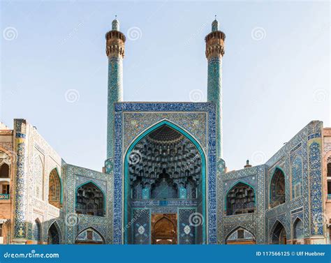 Traditional Jameh Mosque Of Isfahan Iran Stock Image Image Of Asian