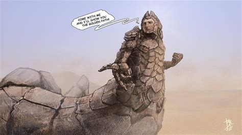 God Emperor Of Dune By Agrbrod Dune Art Dune Dune Herbert