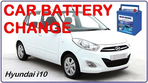 Car Battery Change Car Battery Replacement Hyundai I Youtube