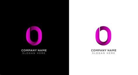 Premium Vector | Colorful letter O logo design with black and white ...