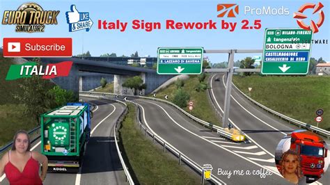 Euro Truck Simulator Italy Sign Rework By By Emanugaming