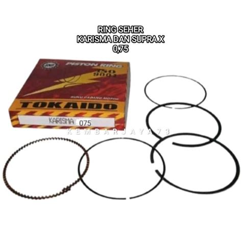 Piston Ring Piston Ring Kph Karisma And Supra X Oversize Size