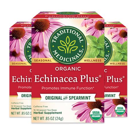 Echinacea Plus® Tea Traditional Medicinals Traditional Medicinals