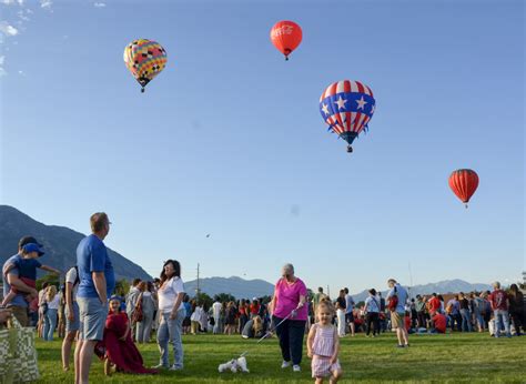 Hot Air Balloons Take Flight Over Provo As Freedom Festival Concludes News Sports Jobs