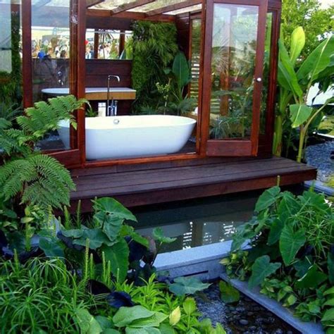 25 Tropical Nature Bathrooms To Get Inspired Homemydesign