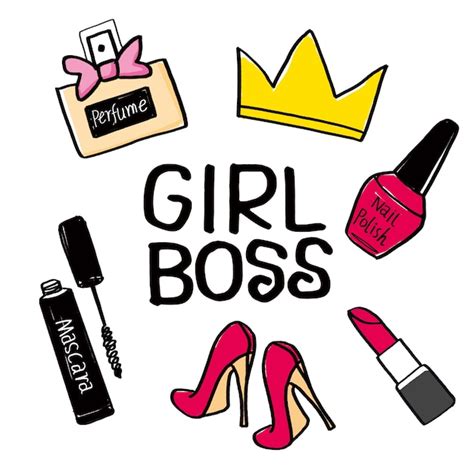 Premium Vector | Girl boss.