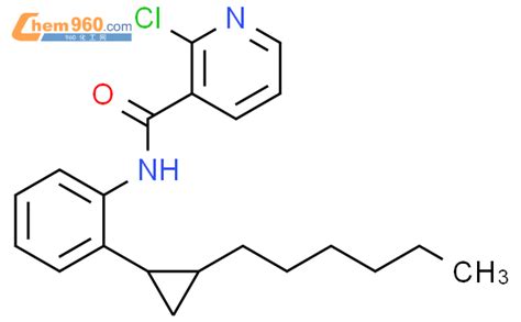 599196 58 4 3 Pyridinecarboxamide 2 Chloro N 2 2 Hexylcyclopropyl