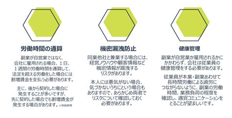 【働き方改革】副業・兼業ガイドライン3つのポイント みらいく社会保険労務士法人