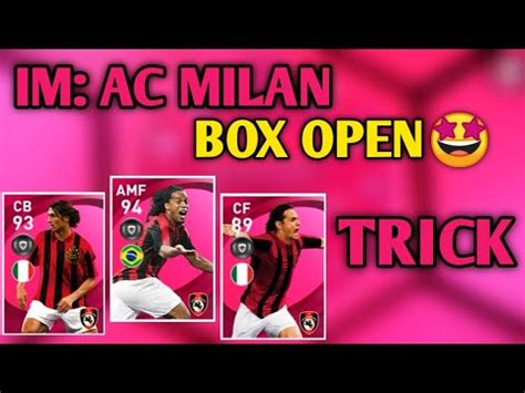 Iconic Moment Ac Milan Milano Rn Box Trick Pes Mobile Youtube