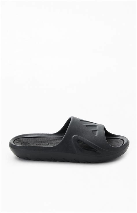 adidas Black Adicane Slide Sandals | PacSun