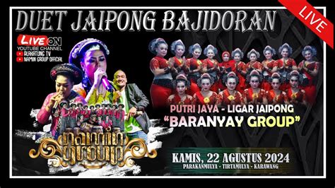 Live Siang Duet Jaipong Namin Group Vs Baranyay Group Tirtamulya