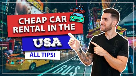 Car Rental In The USA VERY Cheap All The Tips Best Companies And