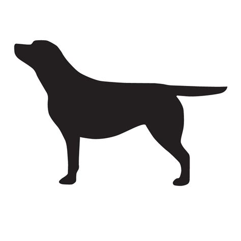 Labrador Silhouette Clip Art At Getdrawings Free Download