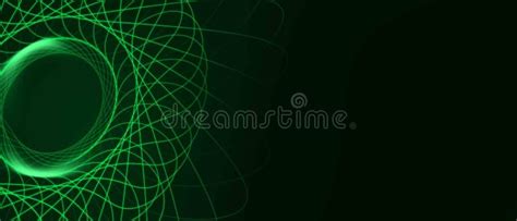 Dark green tech background stock illustration. Illustration of ...