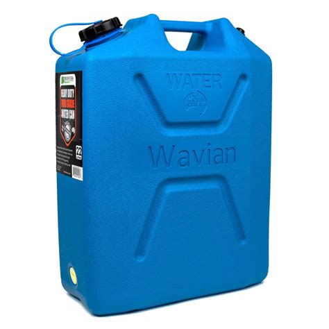 Wavian Gallon Plastic Bpa Free Water Jerry Can Overlanded