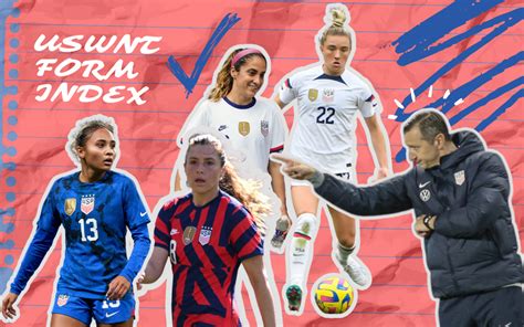 Uswnt Form Index How The 23 World Cup Players Look Right Now