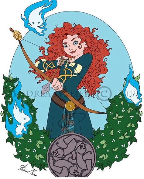 Pin By Llitastar On Princesa Merida Disney Princess Fan Art Disney