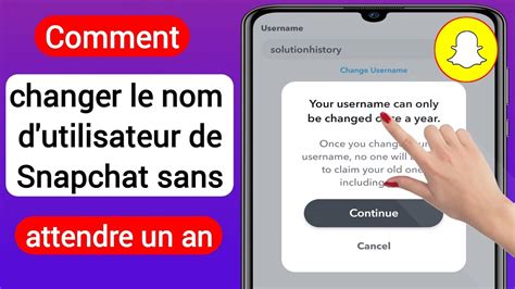 Comment Changer Le Nom D Utilisateur Sur Snapchat Comment Changer Le