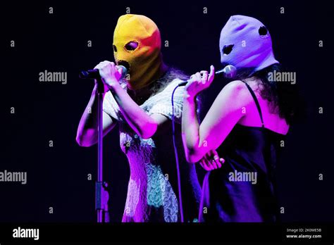 Italy September Pussy Riot Russian Band Theater Show Performance Live At Teatro