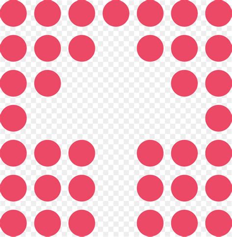 Pink Polka Dot Merah Gambar Png