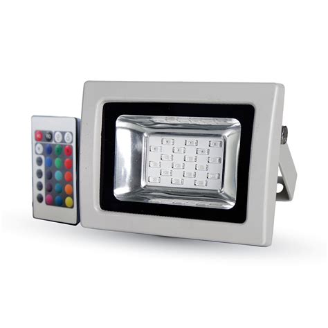 W Smd Floodlight Rgb With Infrared Remote Control Ledlam Lighting