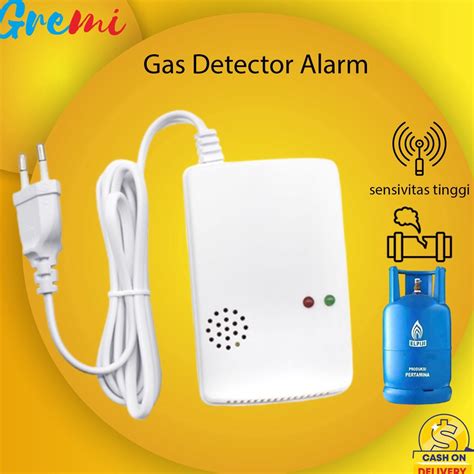 Jual Ln Gas Detector Leak Alat Detektor Kebocoran Gas Tangki Lpg Alarm