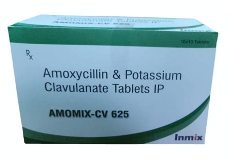 Amoxicillin Potassium Clavulanate Tablet Ip Mg At Rs Box In