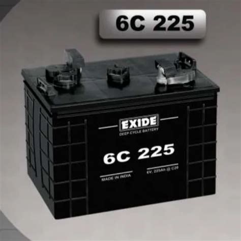 220 Ah Exide 6c225 Golf Cart Battery At 10800 In Indore ID