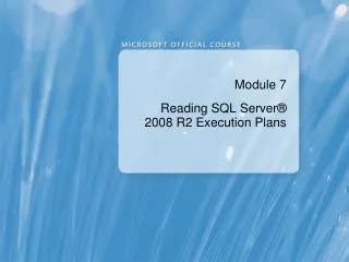 Ppt Reading The Sql Server Execution Plan Powerpoint Presentation