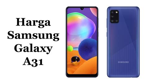 Harga Samsung Galaxy A Dan Spesifikasi Lengkap Youtube