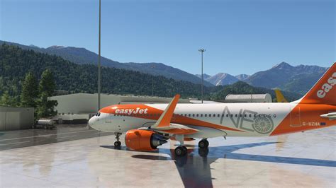 Easyjet Airbus A Neo G Uzha K Livery For Msfs