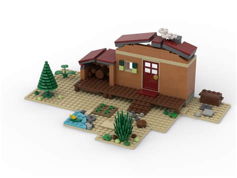 Lego Moc Stardew Valley Farmhouse By Lategamer260 Rebrickable Build