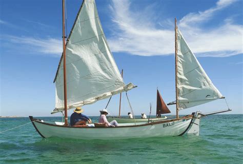 small boat cruise isolated australian coast small craft advisor