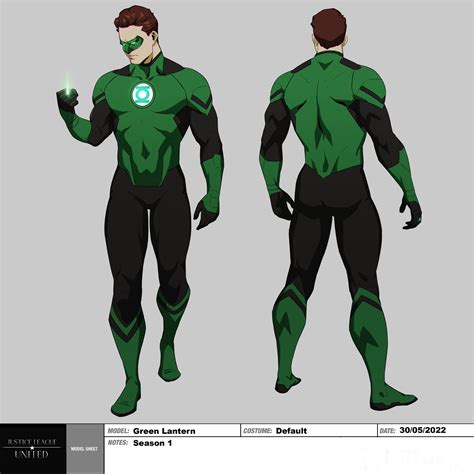 Green Lantern Suit Concept Art